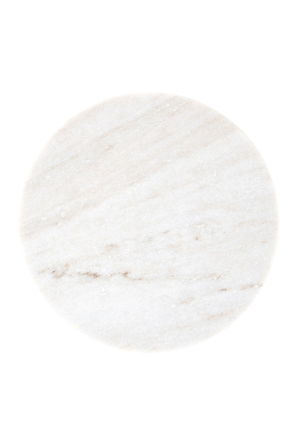 Beige Marble Round End Table | OROA Luciano | Oroa.com