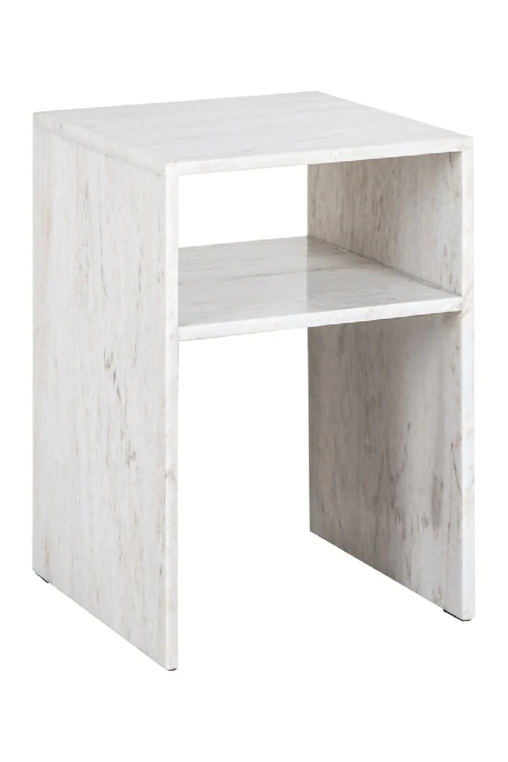 Marble Beige End Table | OROA Moran | Oroa.com