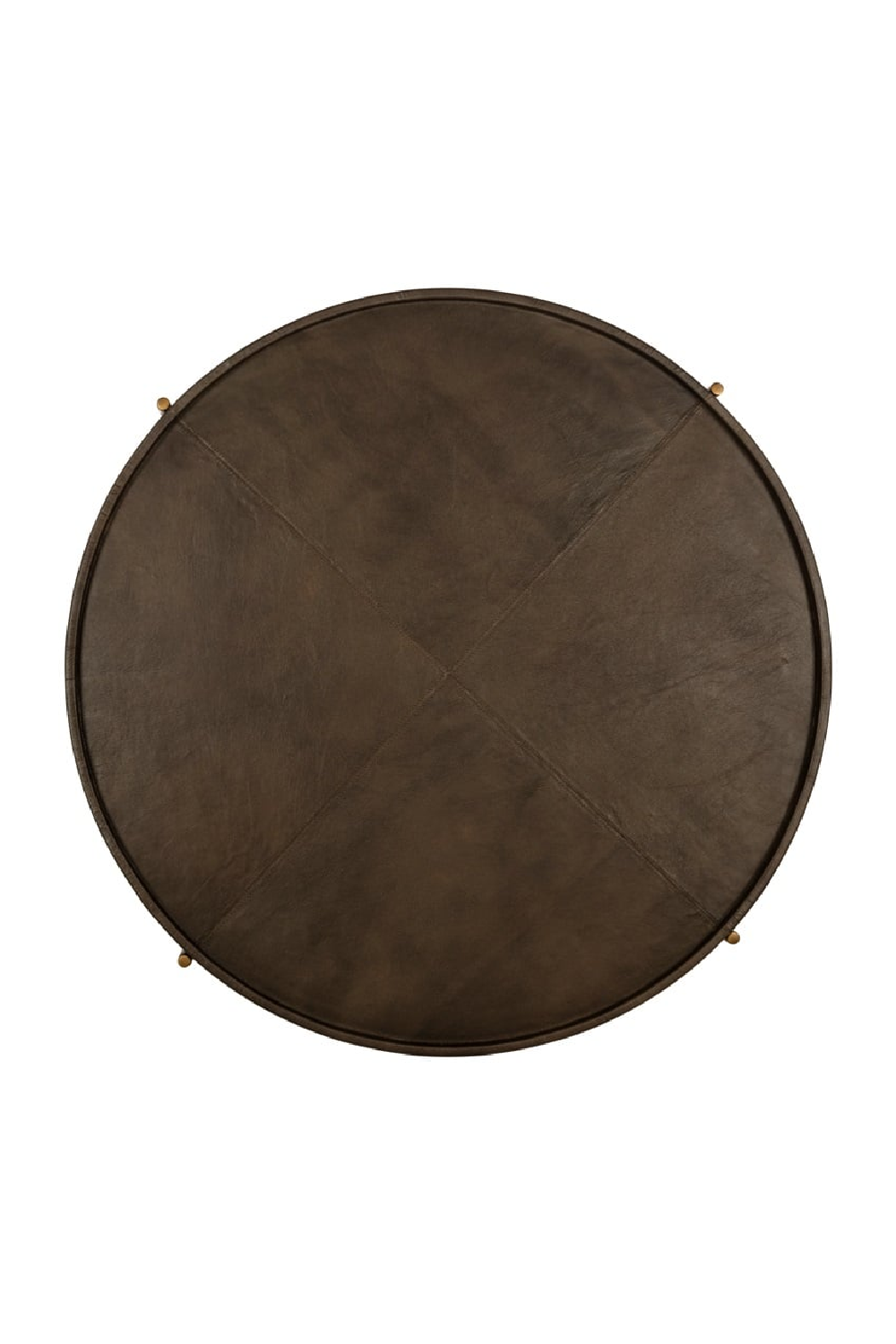 Brown Leather Coffee Table | Richmond Interiors Zillon | Oroa.com