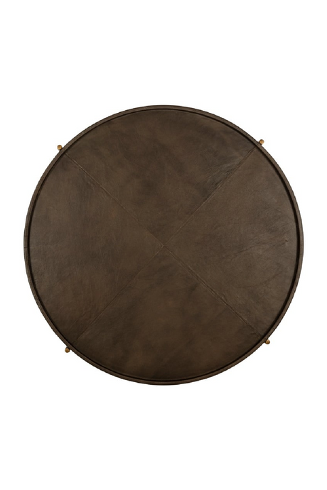 Brown Leather Coffee Table | Richmond Interiors Zillon | Oroa.com