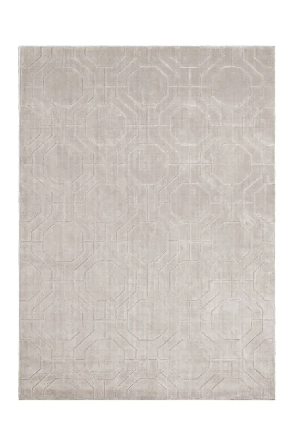 Off-White Viscose Carpet | OROA Flynn | Oroa.com