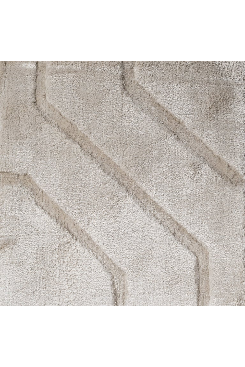 Off-White Viscose Carpet | OROA Flynn | Oroa.com