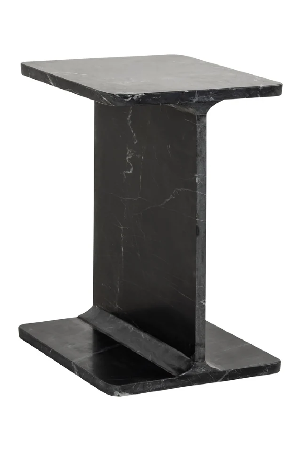 Black Marble End Table | OROA Benson | Oroa.com