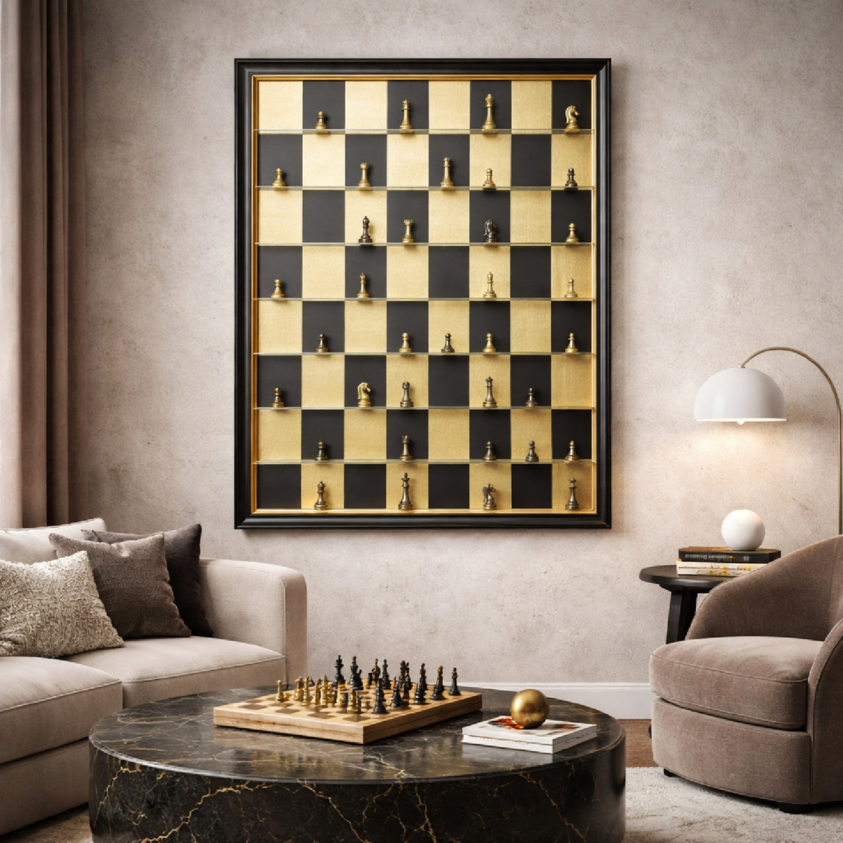   Chess Figures Wall Art | Oroa.com