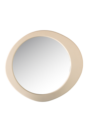 Beige Asymmetrical Mirror | Richmond Interiors Clayton | Oroa.com