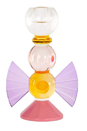 Glass Geometrical Candle Holder | Richmond Interiors Liony | Oroa.com