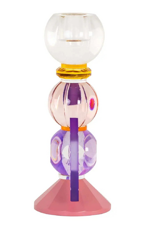 Glass Geometrical Candle Holder | Richmond Interiors Liony | Oroa.com