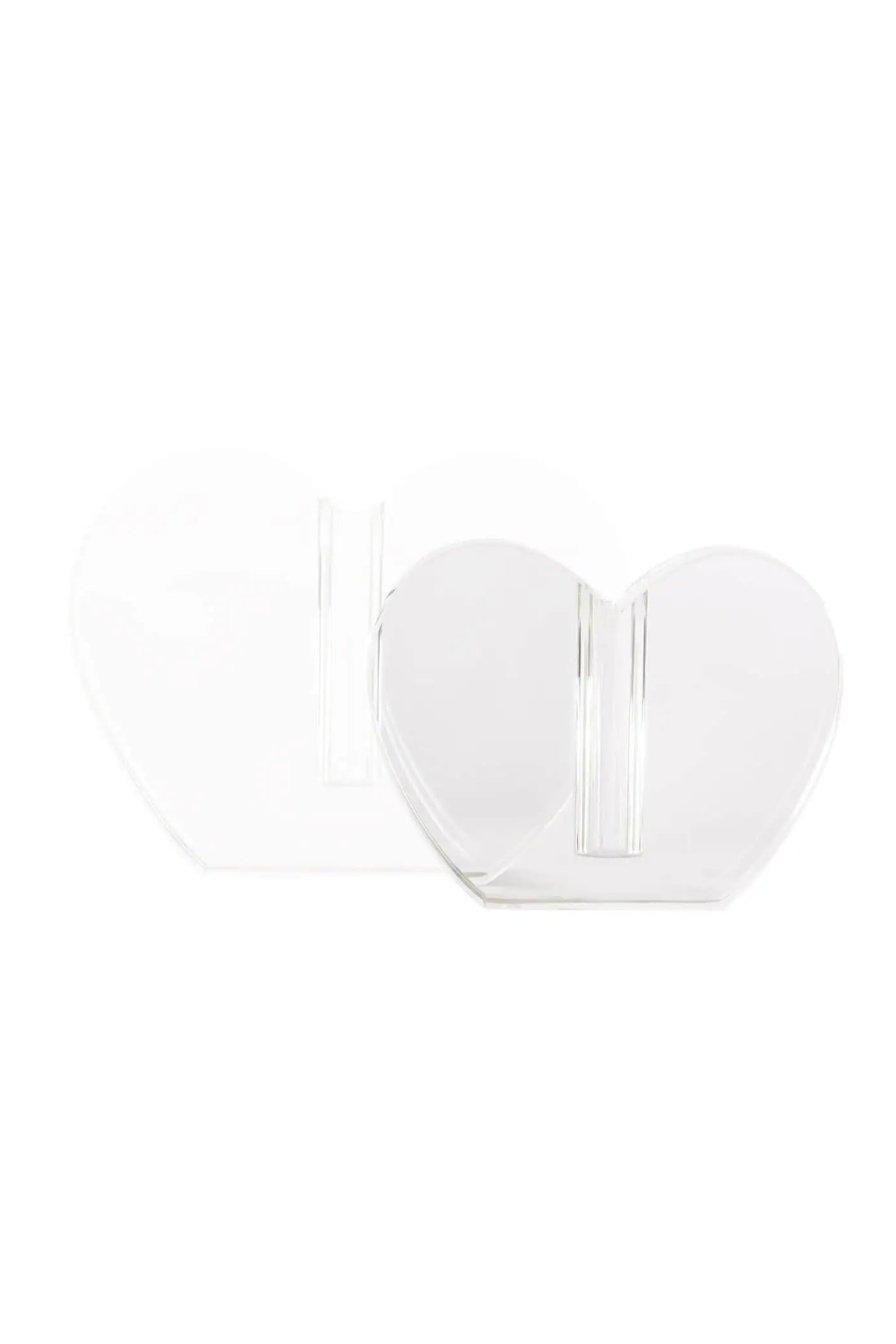 Heart Shaped Glass Candle Holder | OROA Sana | Oroa.com