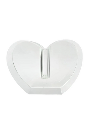 Heart Shaped Glass Candle Holder | Richmond Interiors Sana | Oroa.com