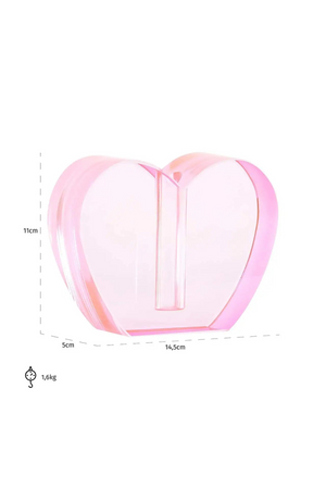 Pink Glass Candle Holder | Richmond Interiors Sanae | Oroa.com