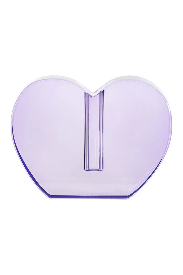 Purple Glass Candle Holder | Richmond Interiors Tanna | Oroa.com