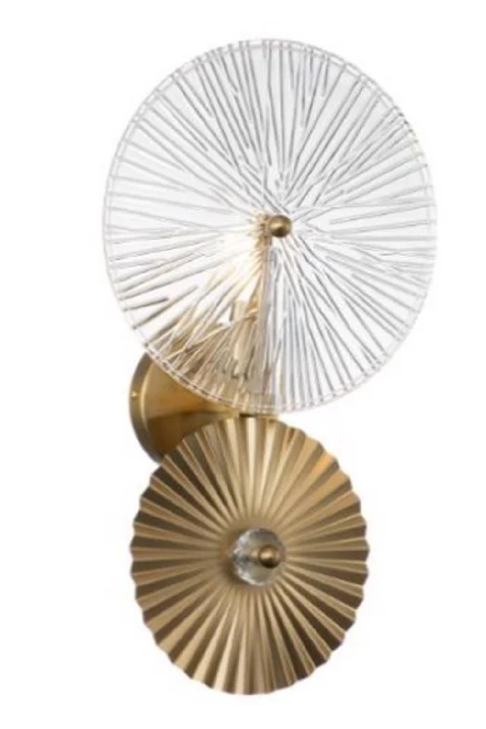 Round Fluted Wall Lamp | Richmond Interiors Otis | Oroa.com