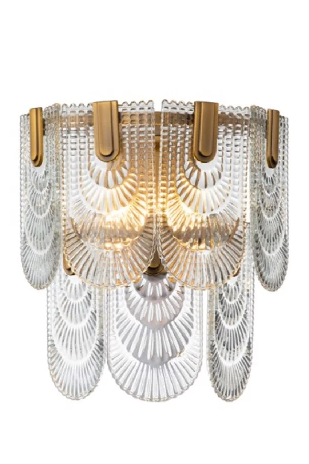 Scalloped Glass Wall Lamp | OROA Sem | Oroa.com