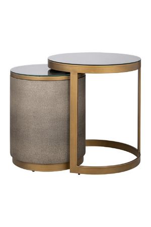 Glass Nesting End Tables (2) | Richmond Interiors Bloomville | Oroa.com