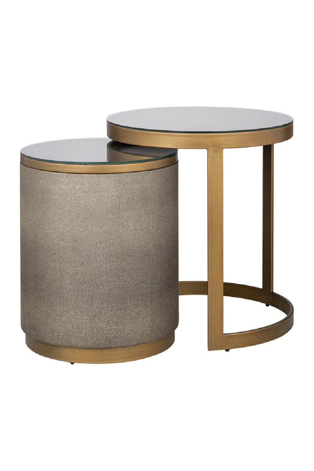 Glass Nesting End Tables (2) | OROA Bloomville | Oroa.com