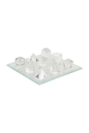 Glass Geometrical Decorative Object | Richmond Interiors Ami | Oroa.com