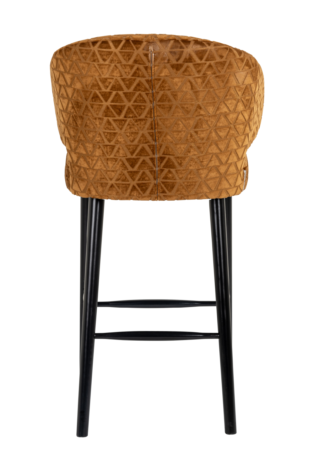 Gold Triangle Bar Stool | OROA Indigo | Oroa.com