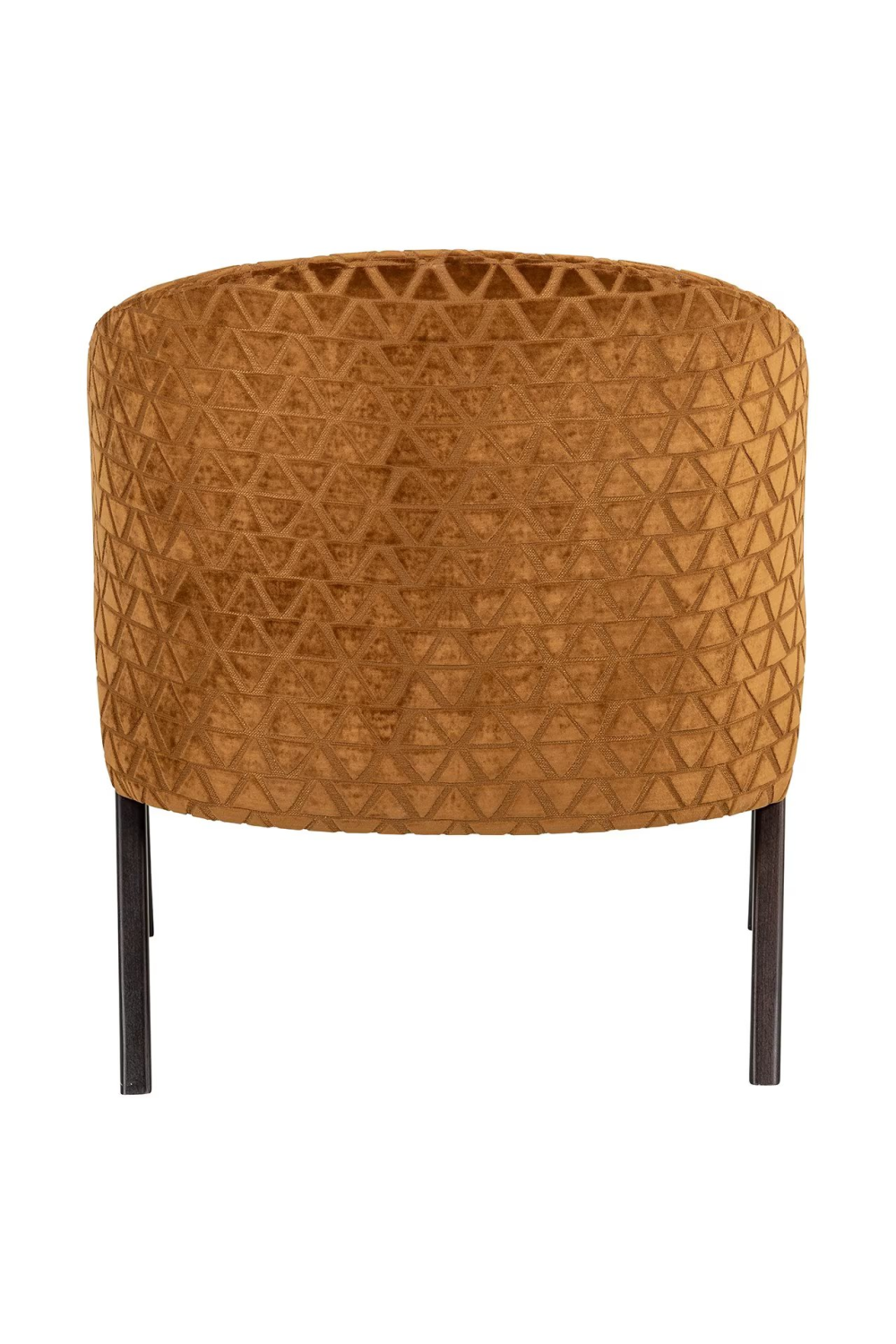 Triangle Patterned Lounge Chair | Richmond Interiors Mia | Oroa.com