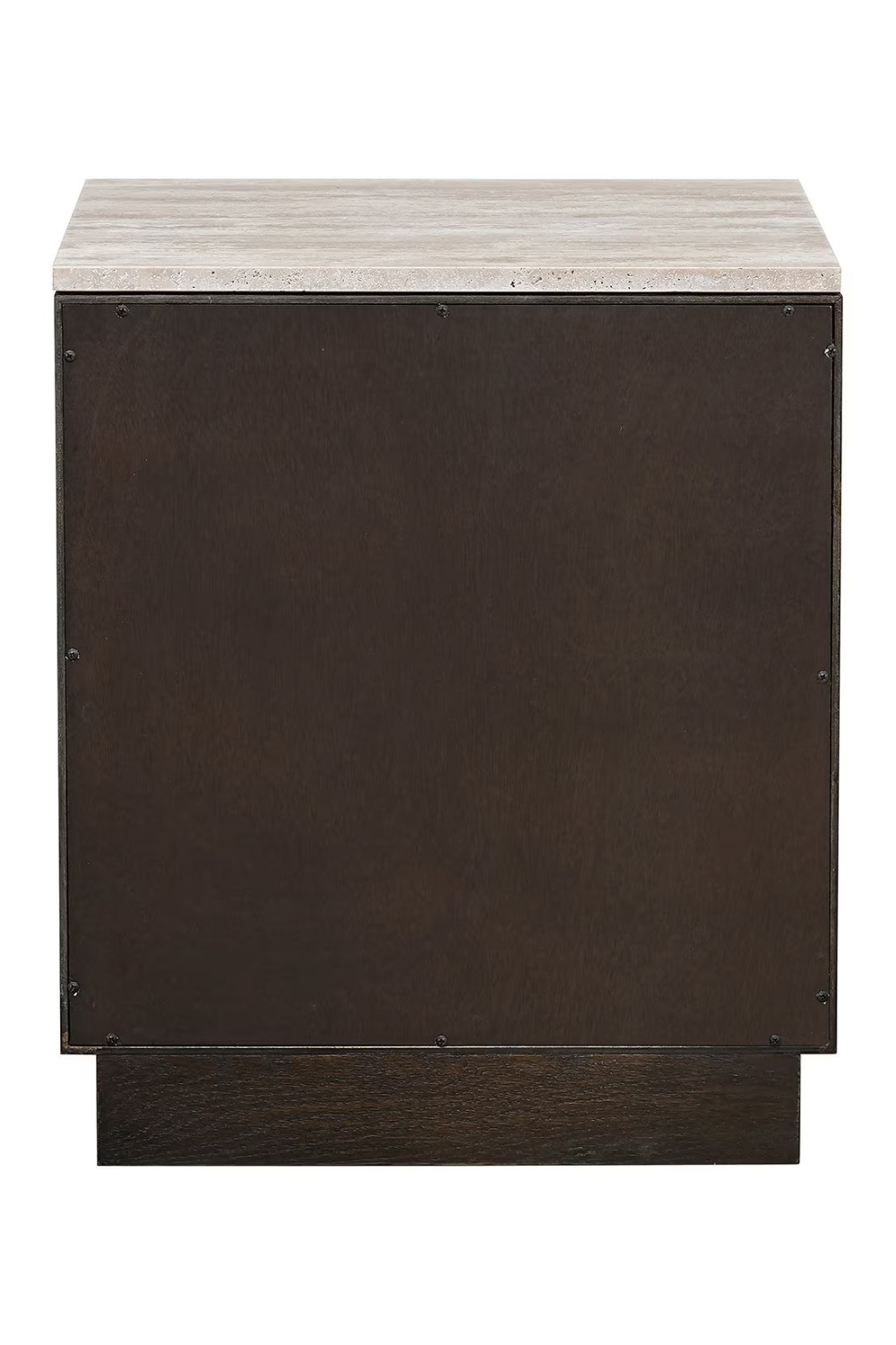 Brown Oak 2-Drawer Nightstand | OROA Claremont | Oroa.com