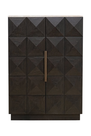 Brown Oak 2-Door Cabinet | Richmond Interiors Claremont | Oroa.com