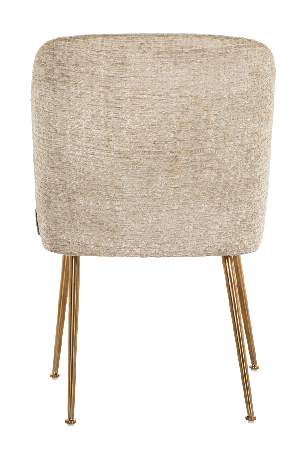 Beige Curved-Back Dining Chair | OROA Cannon | Oroa.com