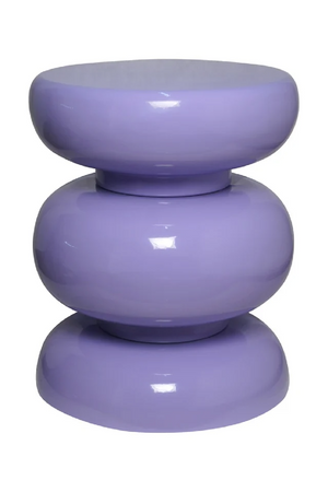 Purple Glossy End Table | Richmond Interiors Jari | Oroa.com