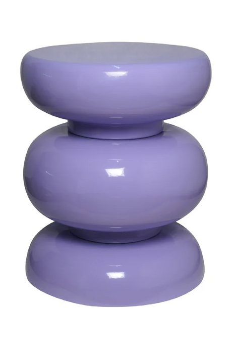 Purple Glossy End Table | Richmond Interiors Jari | Oroa.com