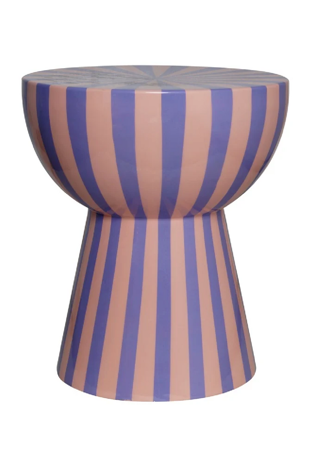 StripStriped Iron End Table | Richmond Interiors Valeria | Oroa.com