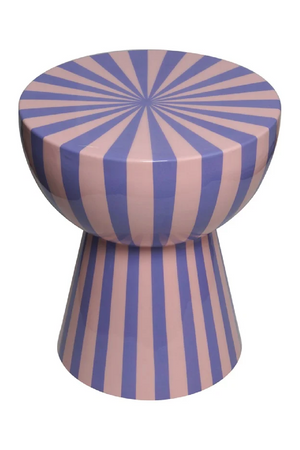 StripStriped Iron End Table | Richmond Interiors Valeria | Oroa.com