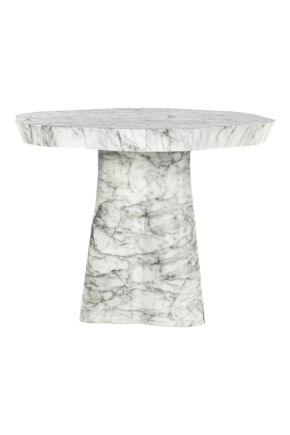 White Marble Outdoor Dining Table | Richmond Interiors Rockyard | Oroa.com