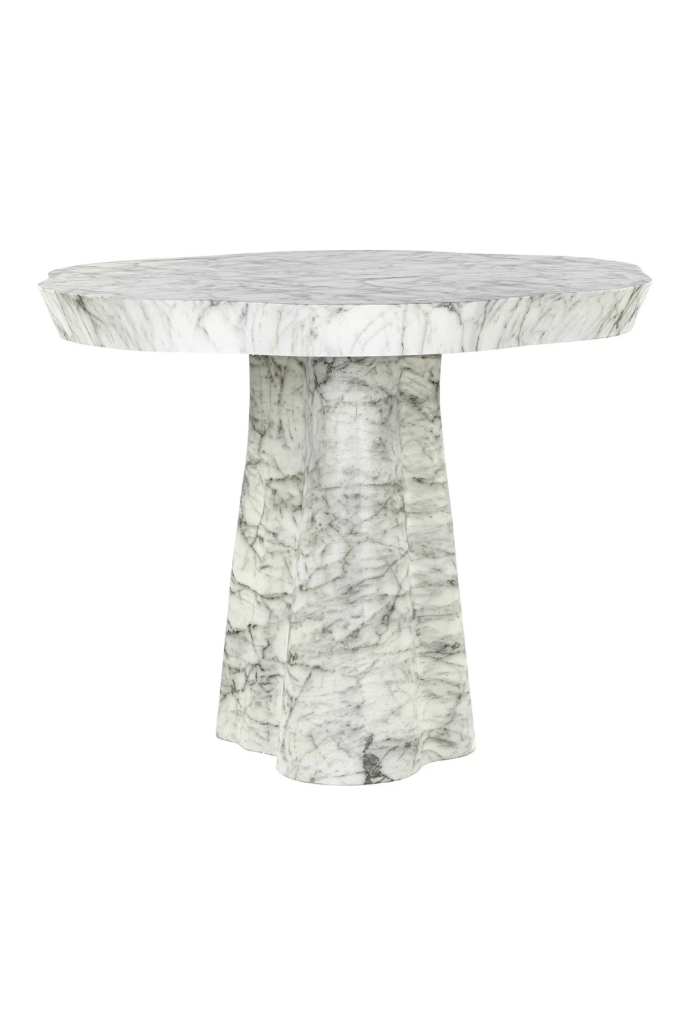 White Marble Outdoor Dining Table | Richmond Interiors Rockyard | Oroa.com