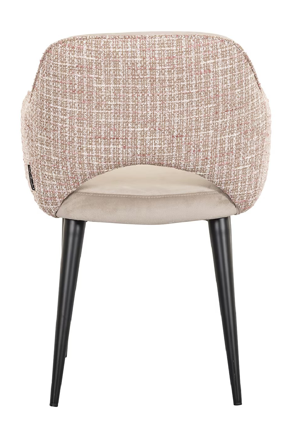 Khaki Velvet Dining Armchair | OROA Giovanna | Oroa.com