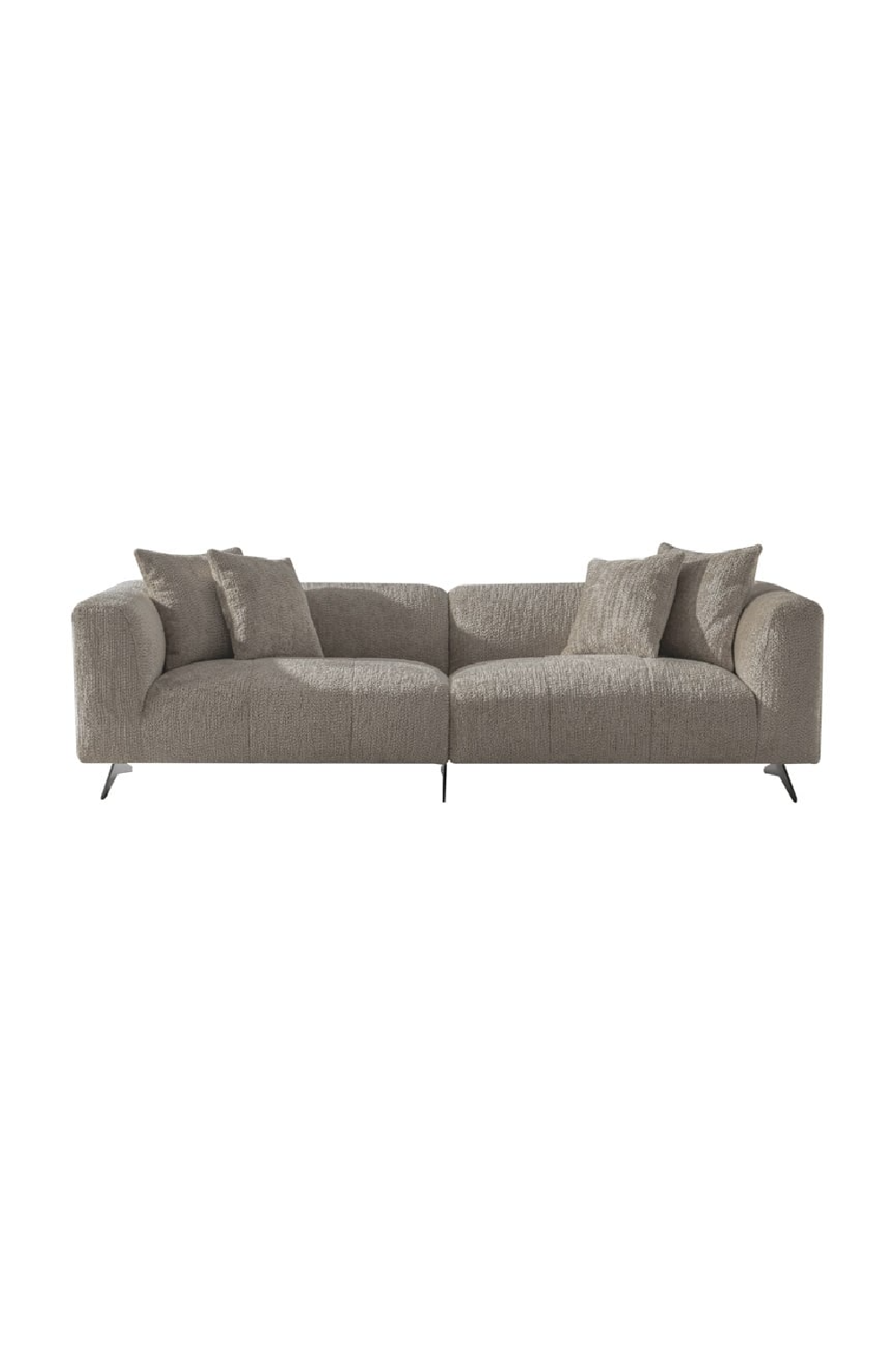 Metal Leg 3-Seater Sofa | OROA Hoxton | Oroa.com