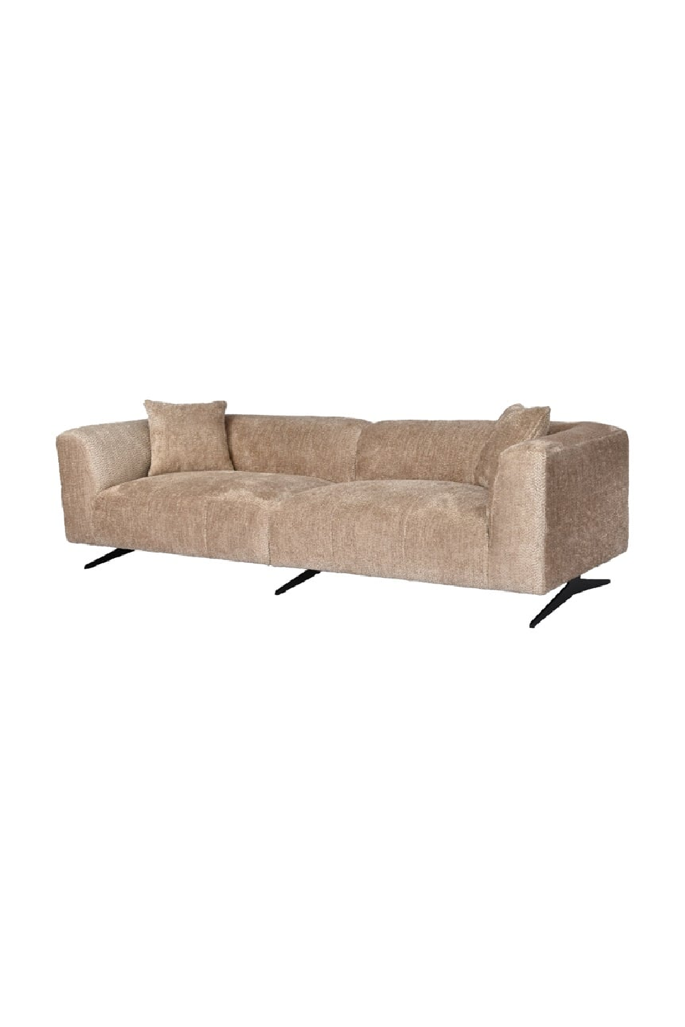 Metal Leg 3-Seater Sofa | OROA Hoxton | Oroa.com