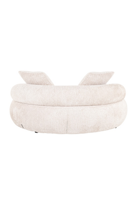 Cream Oval Daybed | Richmond Interiors Tivola | Oroa.com