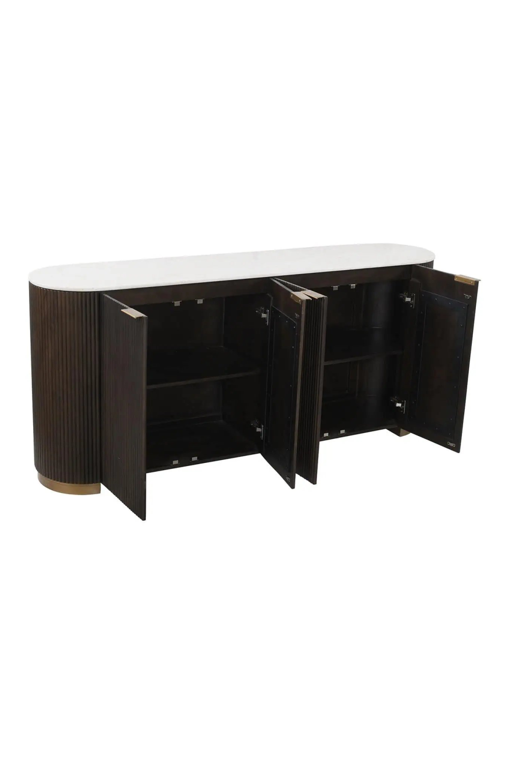 Brown Wooden 2-Door Sideboard | OROA Mayfield | Oroa.com