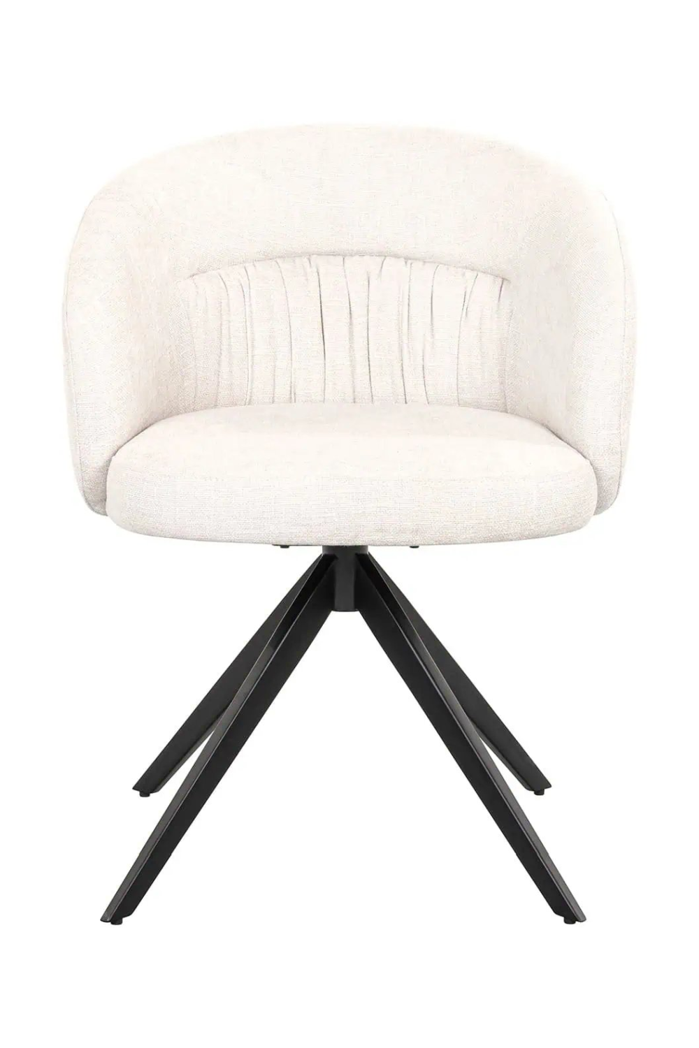 Quadrupod Curved Swivel Chair | OROA Olivia | Oroa.com