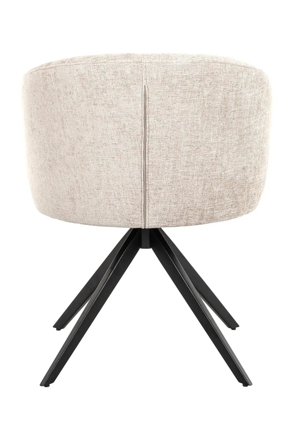 Quadrupod Curved Swivel Chair | OROA Olivia | Oroa.com