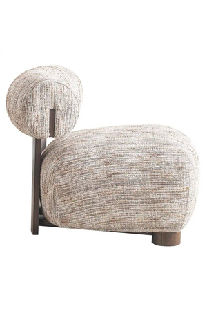 Modern Cotton Lounge Chair | Richmond Interiors | Oroa.com