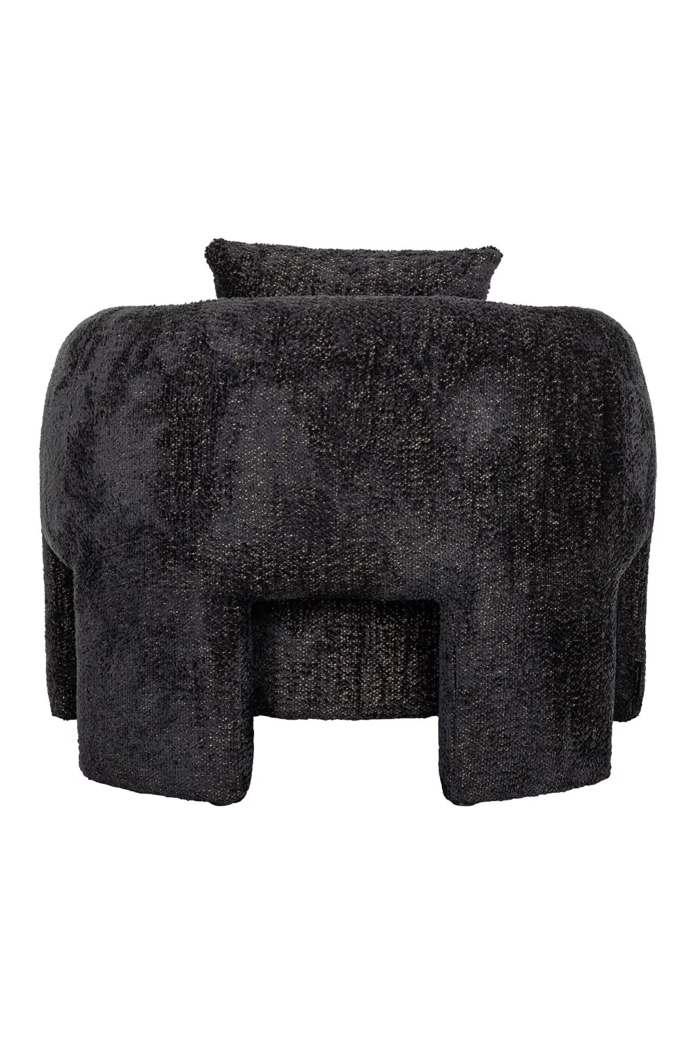 Curved Padded Lounge Chair | Richmond Interiors Milania | Oroa.com