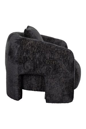 Curved Padded Lounge Chair | Richmond Interiors Milania | Oroa.com