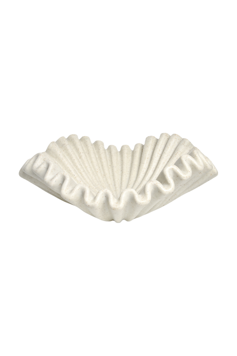 White Ruffled Bowl | OROA Sabah | Oroa.com