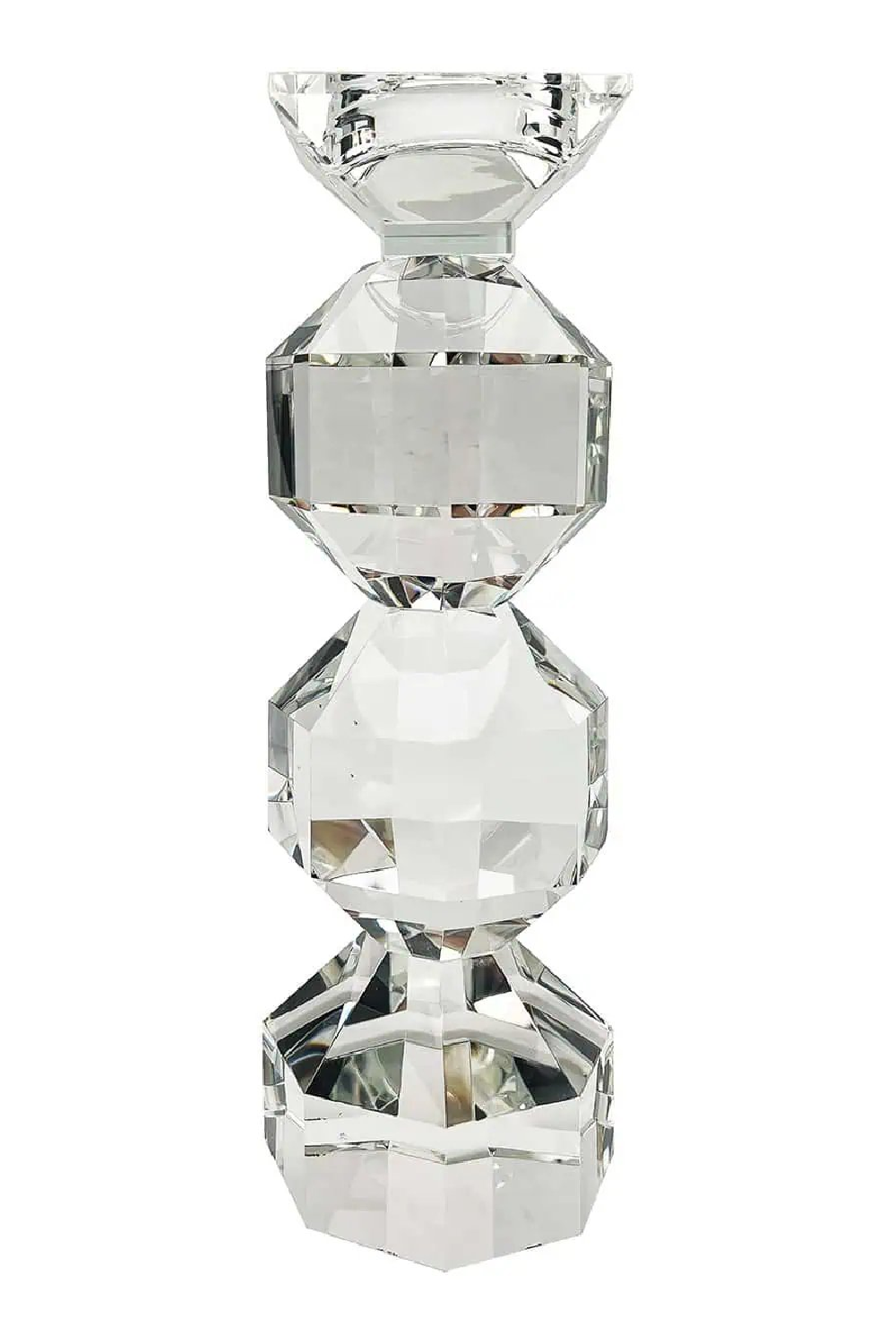 Three-Tiered Glass Candle Holder | Richmond Interiors Safia | Oroa.com