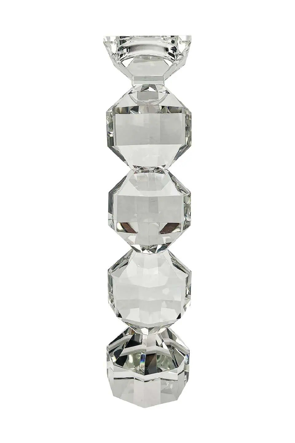 Three-Tiered Glass Candle Holder | OROA Safia | Oroa.com