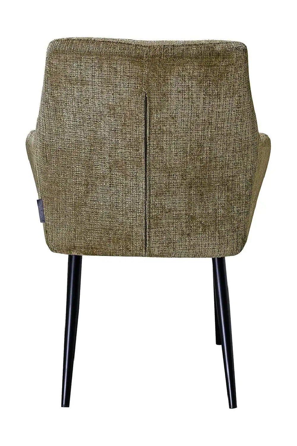 Chenille Dining Armchair | OROA Chrissy | Oroa.com