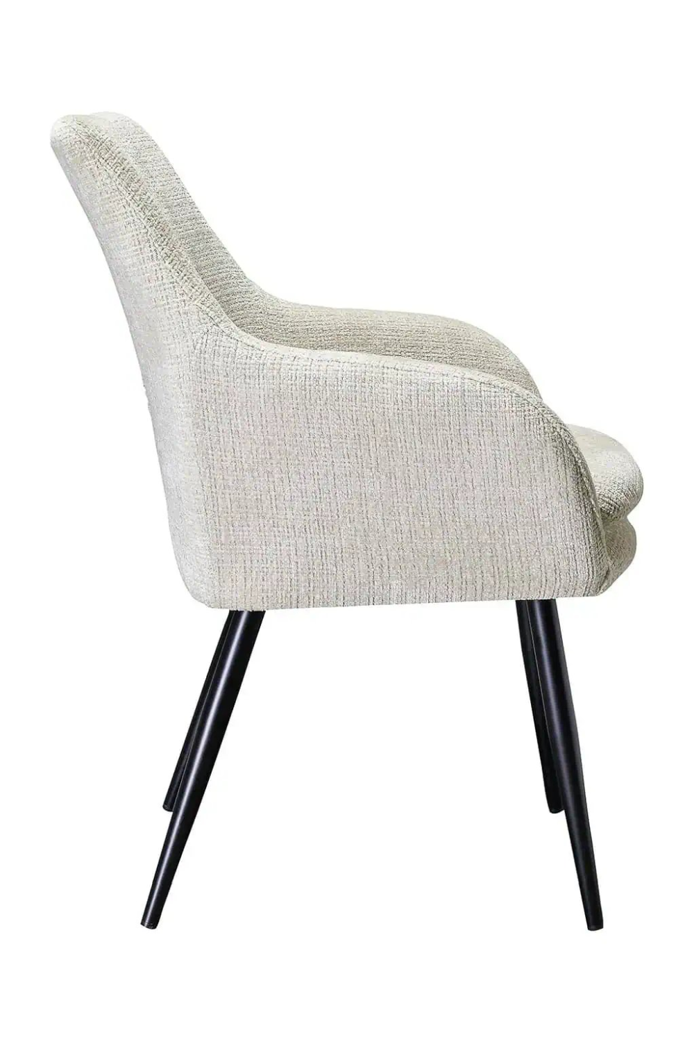 Chenille Dining Armchair | OROA Chrissy | Oroa.com