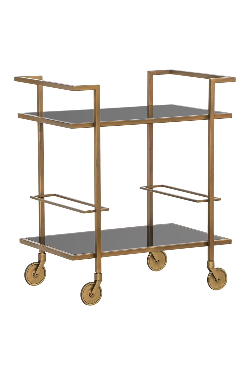 Gold Metal Bar Trolley | OROA Trolley XO | Oroa.com