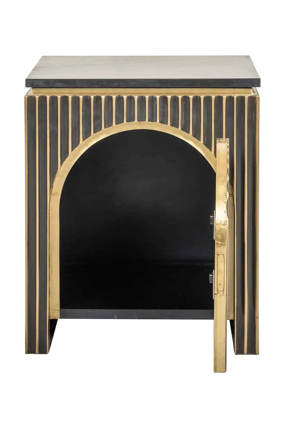 Arched 1-Door Nightstand | OROA  Les Arcs | Oroa.com