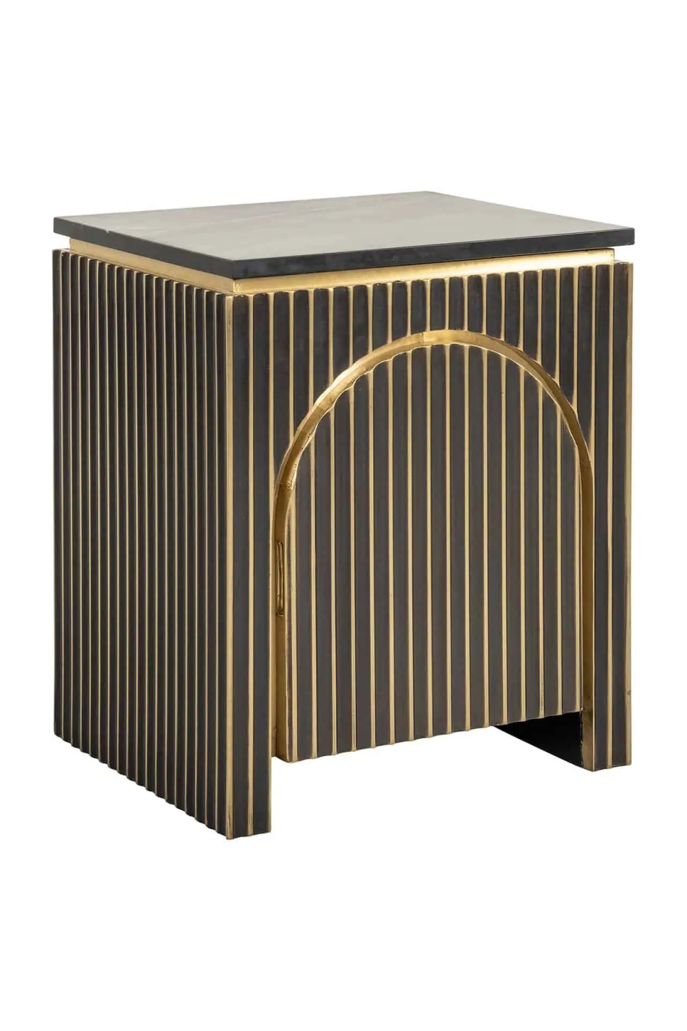 Arched 1-Door Nightstand | OROA  Les Arcs | Oroa.com