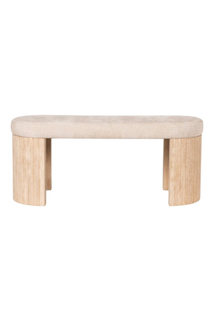 Travetine Base Bench | Richmond Interiors Gallice | Oroa.com
